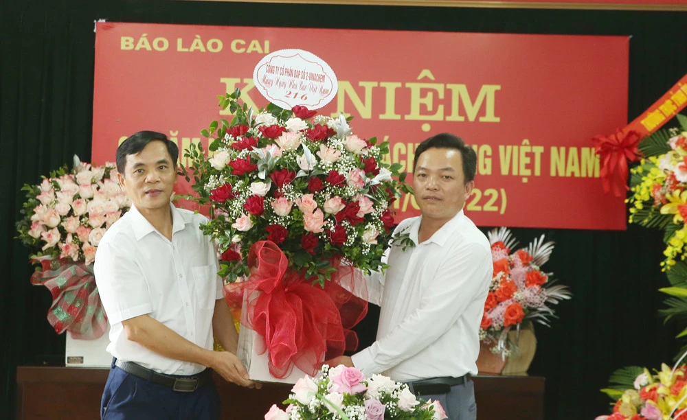 Các cơ quan, đơn vị, địa phương chúc mừng Báo Lào Cai nhân 97 năm Ngày Báo chí cách mạng Việt Nam ảnh 44 Các cơ quan, đơn vị, địa phương chúc mừng Báo Lào Cai nhân 97 năm Ngày Báo chí cách mạng Việt Nam ảnh 44
