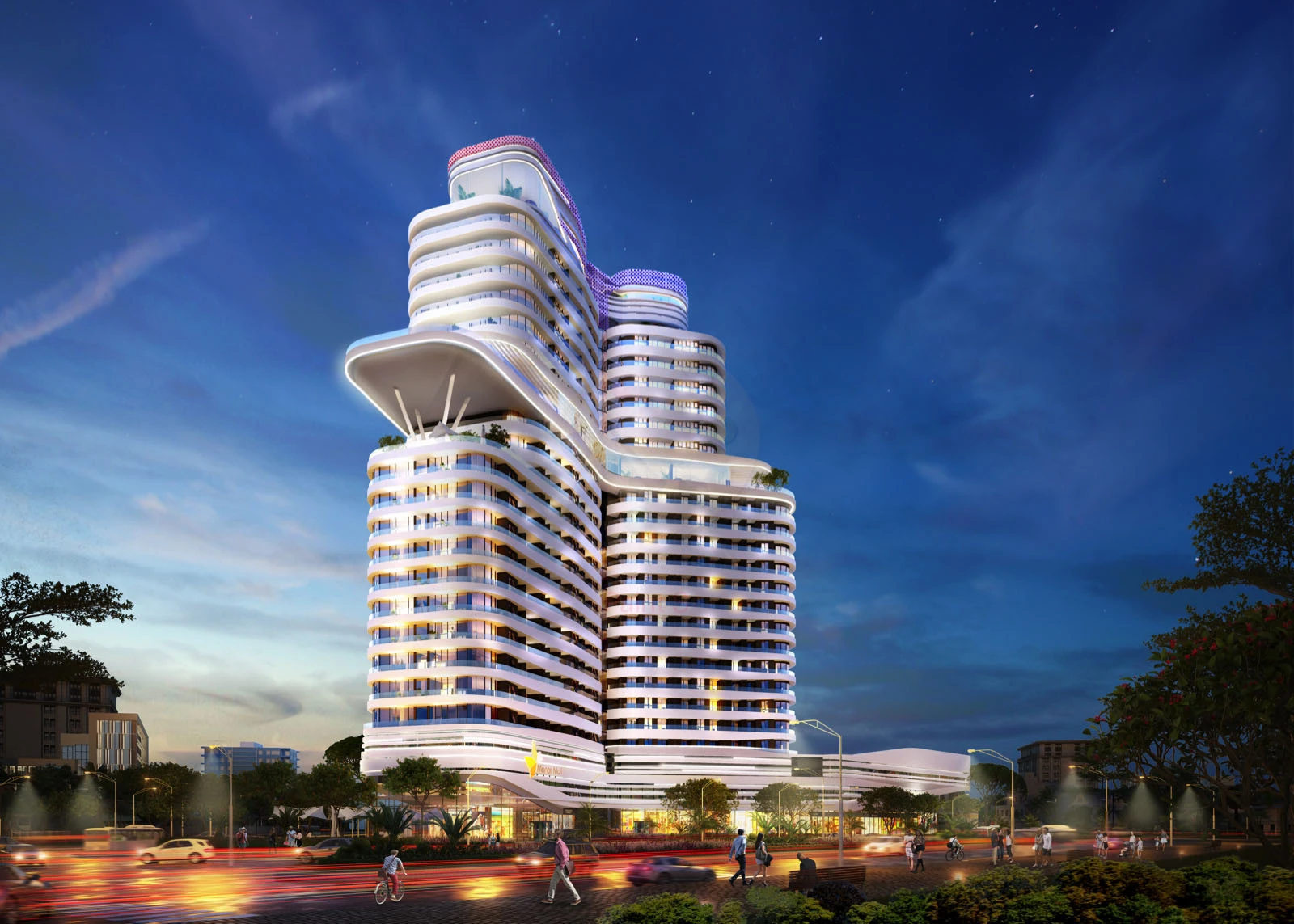 The Manor Tower Lào Cai là biểu tượng thịnh vượng của thành phố Lào Cai.