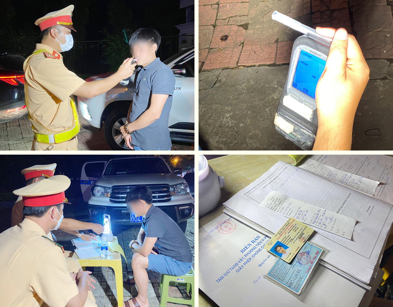 Cao điểm xử lý vi phạm nồng độ cồn khi điều khiển phương tiện tham gia giao thông ảnh 2 Cao điểm xử lý vi phạm nồng độ cồn khi điều khiển phương tiện tham gia giao thông ảnh 2