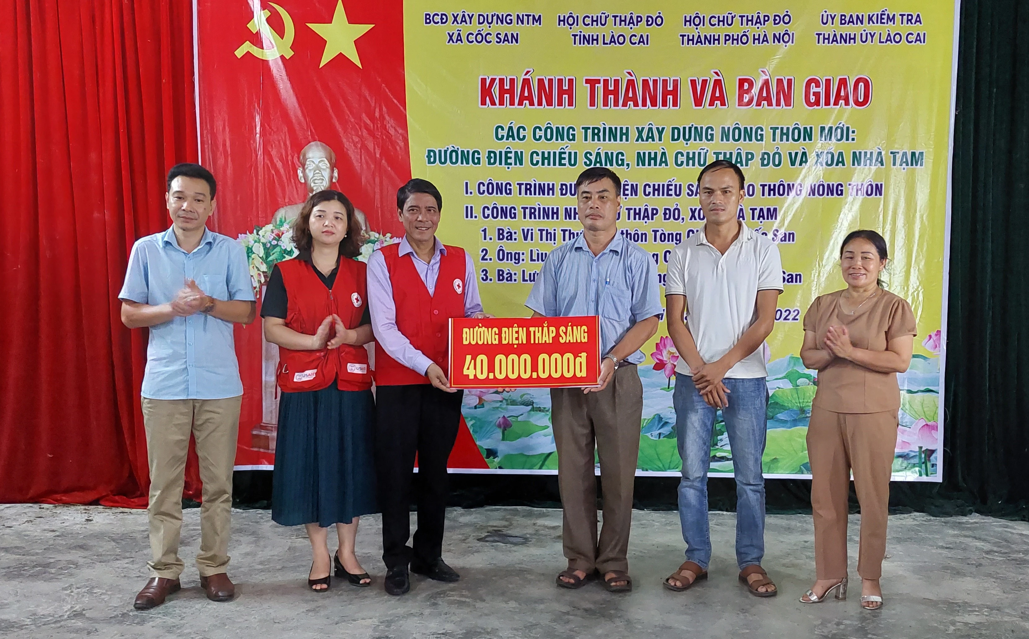 Khánh thành và bàn giao công trình nhân đạo tại xã Cốc San với tổng kinh phí hơn 500 triệu đồng ảnh 1