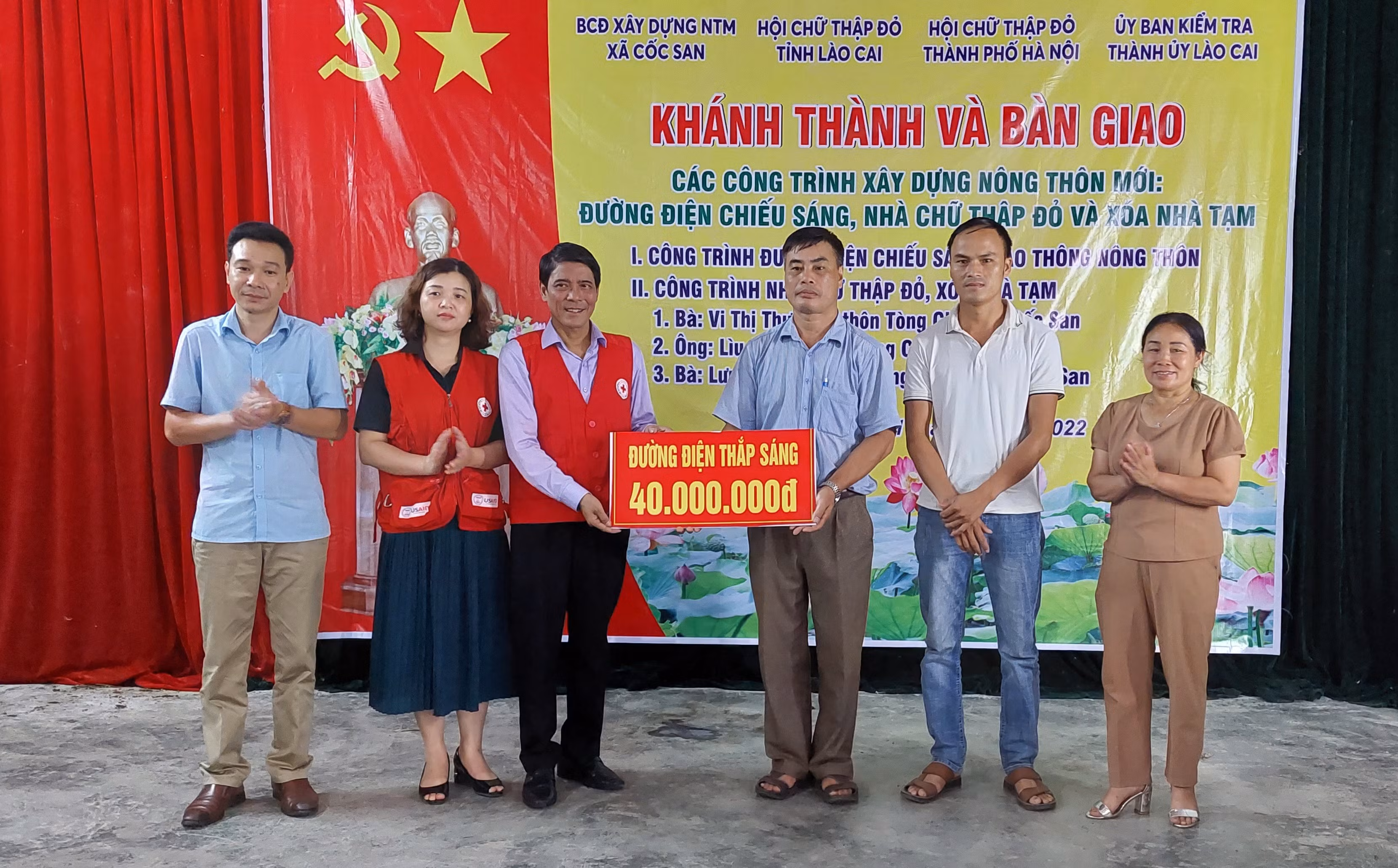 Khánh thành và bàn giao công trình nhân đạo tại xã Cốc San với tổng kinh phí hơn 500 triệu đồng ảnh 1