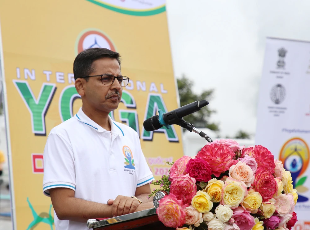 Đồng diễn Yoga "Chào mặt trời - Chào đỉnh Fansipan” ảnh 3