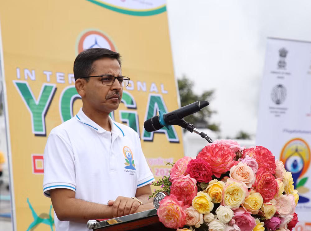 Đồng diễn Yoga "Chào mặt trời - Chào đỉnh Fansipan” ảnh 3 Đồng diễn Yoga "Chào mặt trời - Chào đỉnh Fansipan” ảnh 3