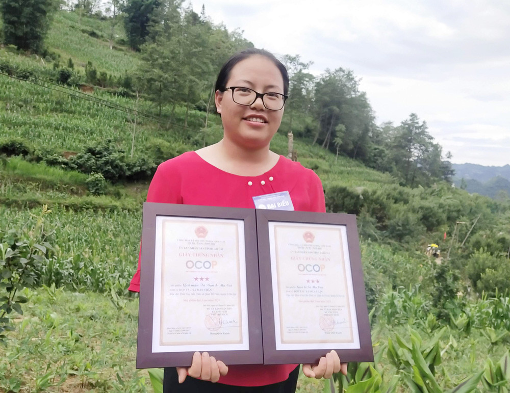 Đảng viên trẻ Vũ Thị Nhung. Đảng viên trẻ Vũ Thị Nhung.