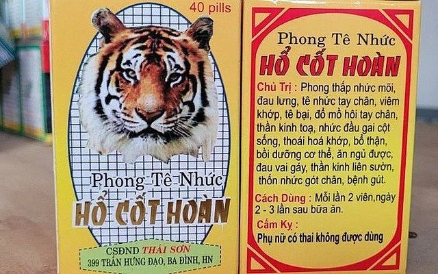Cảnh báo Phong tê nhức Hổ Cốt Hoàn là thuốc giả