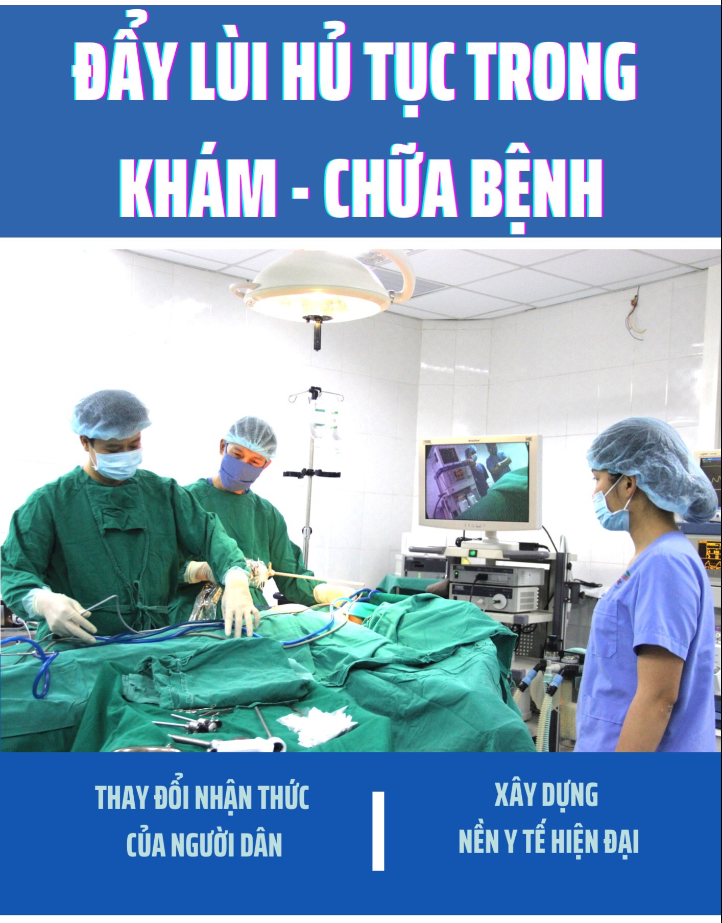 Đẩy lùi hủ tục trong khám - chữa bệnh ảnh 1