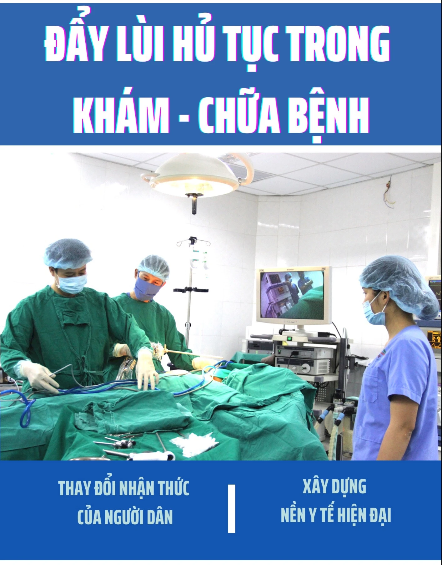 Đẩy lùi hủ tục trong khám - chữa bệnh ảnh 1