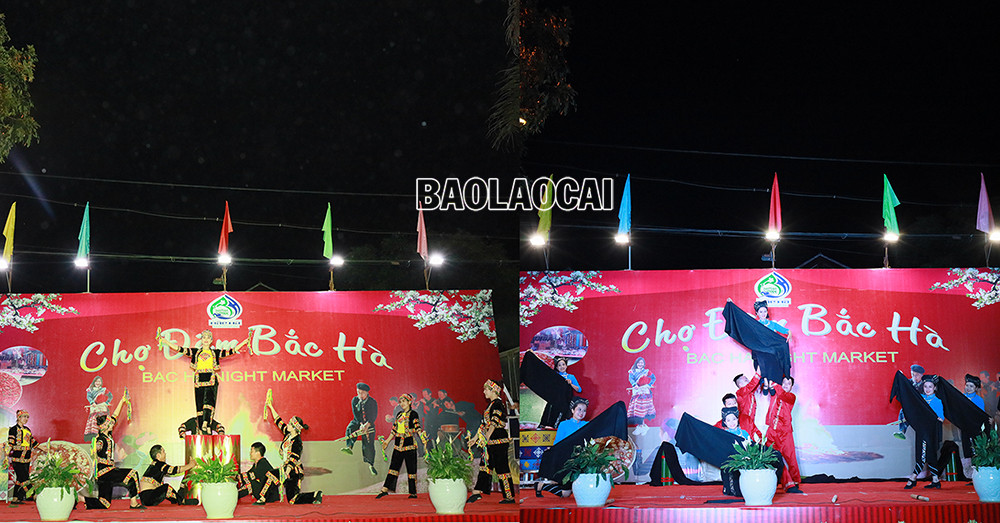 Các tiết mục giao lưu đặc sắc của huyện Xín Mần (Hà Giang).