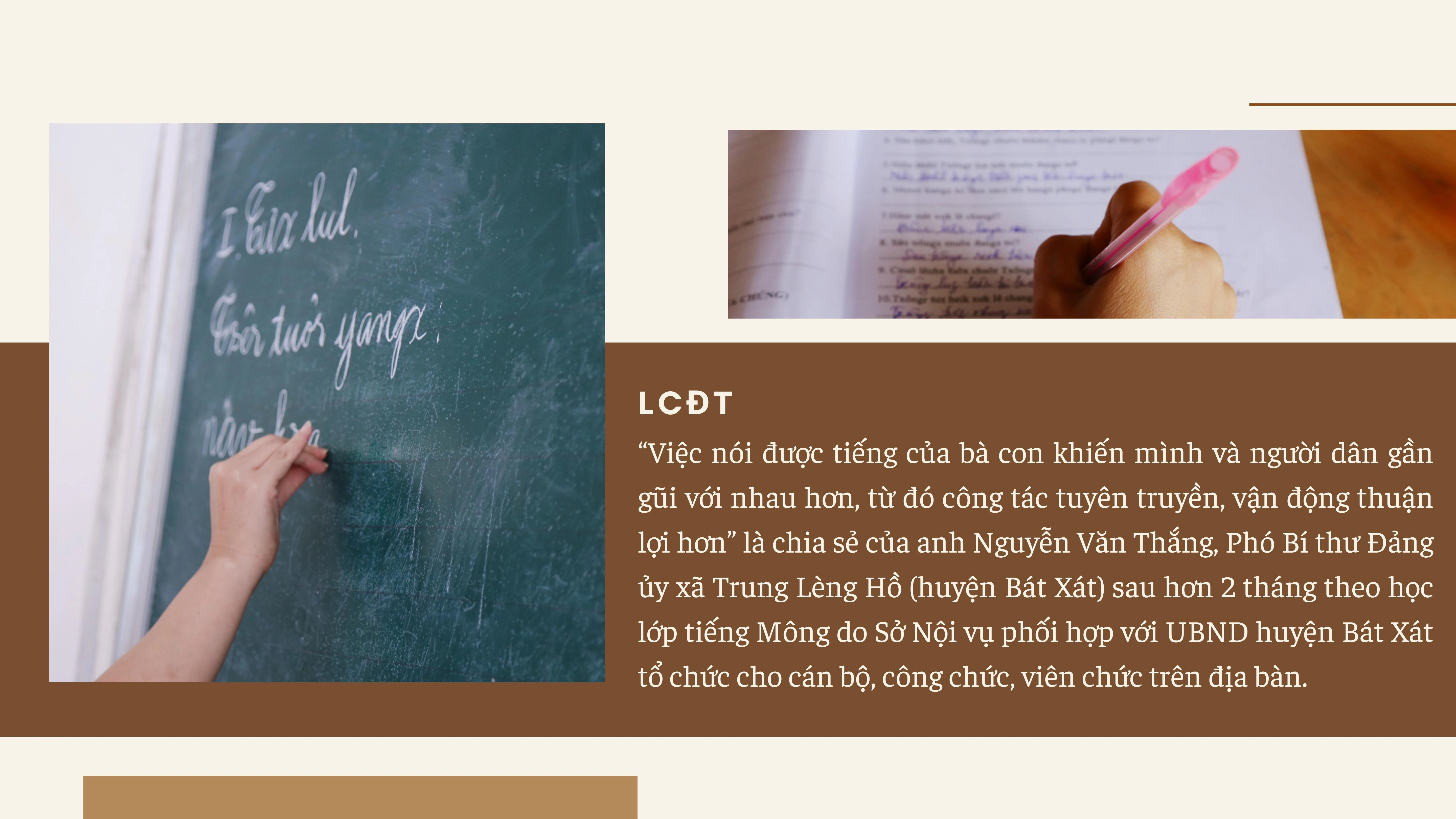 Học tiếng Mông để hiểu dân hơn ảnh 2