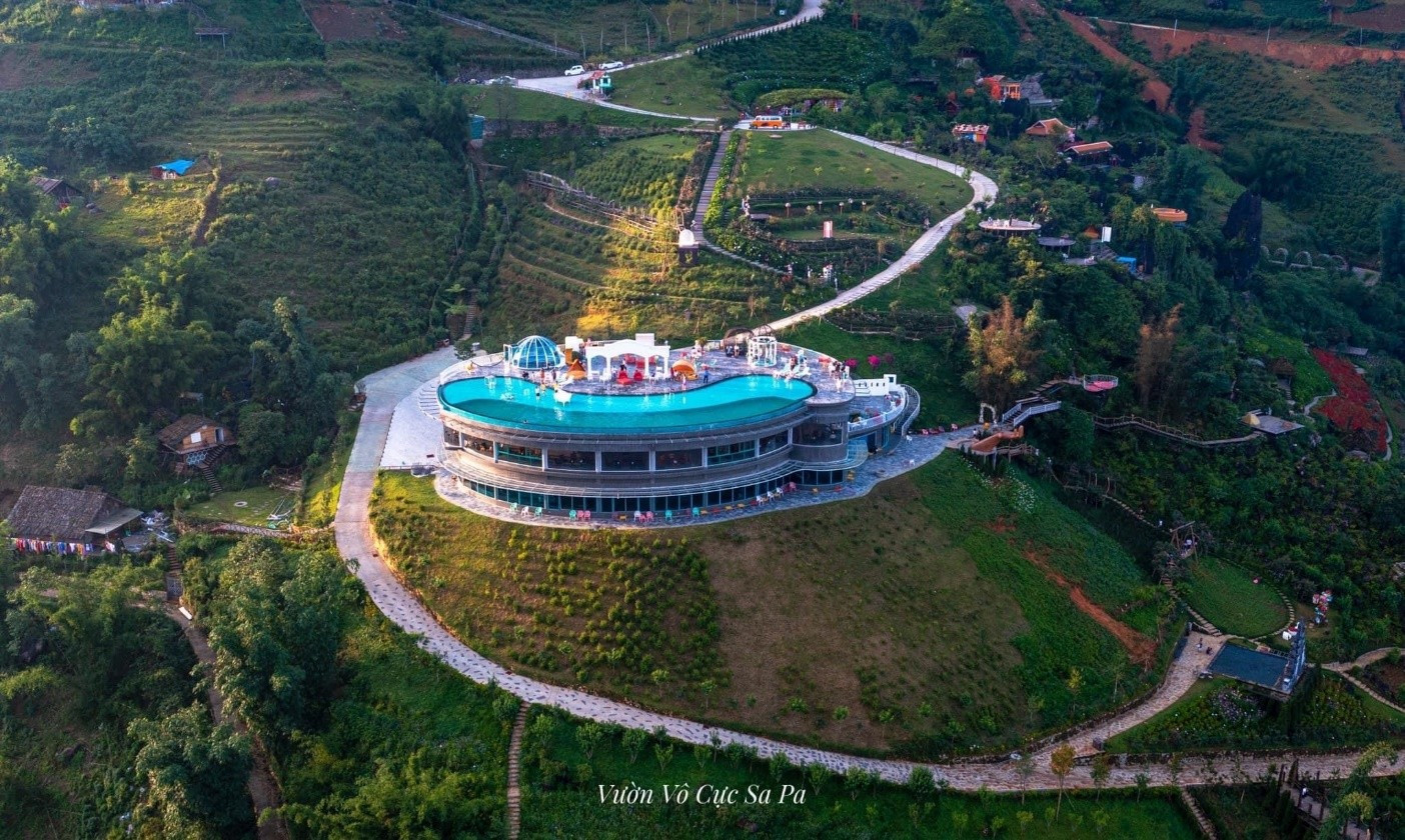 Vườn vô cực Sa Pa - một trong bối cảnh của phim “Đấu trí” Vườn vô cực Sa Pa - một trong bối cảnh của phim “Đấu trí”