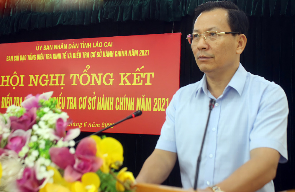 Phó Chủ tịch Thường trực UBND tỉnh Hoàng Quốc Khánh phát biểu tại hội nghị. Phó Chủ tịch Thường trực UBND tỉnh Hoàng Quốc Khánh phát biểu tại hội nghị.