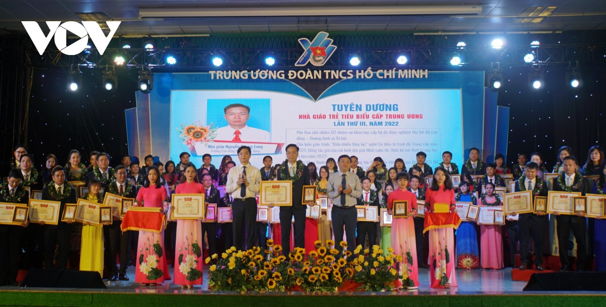 100 nhà giáo trẻ tiêu biểu cấp Trung ương lần thứ III. 100 nhà giáo trẻ tiêu biểu cấp Trung ương lần thứ III.