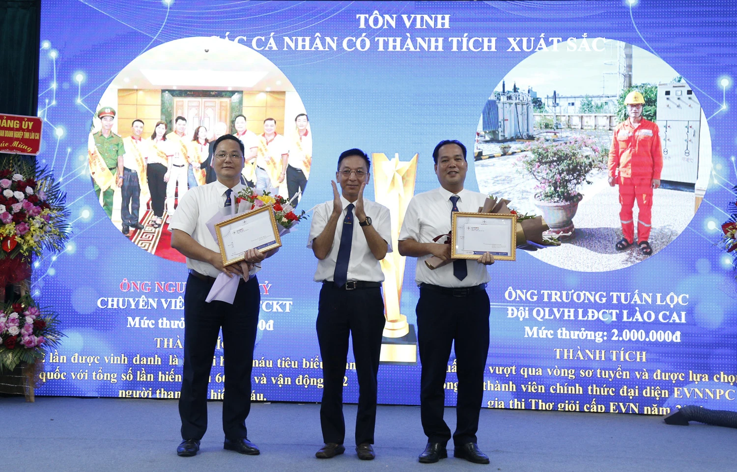 Khen thưởng các tập thể, cá nhân có thành tích xuất sắc trong phong trào thi đua.