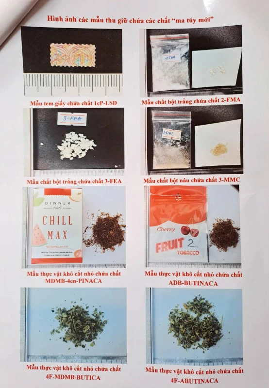 Một số chất ma túy mới được thêm vào danh mục kiểm soát.
