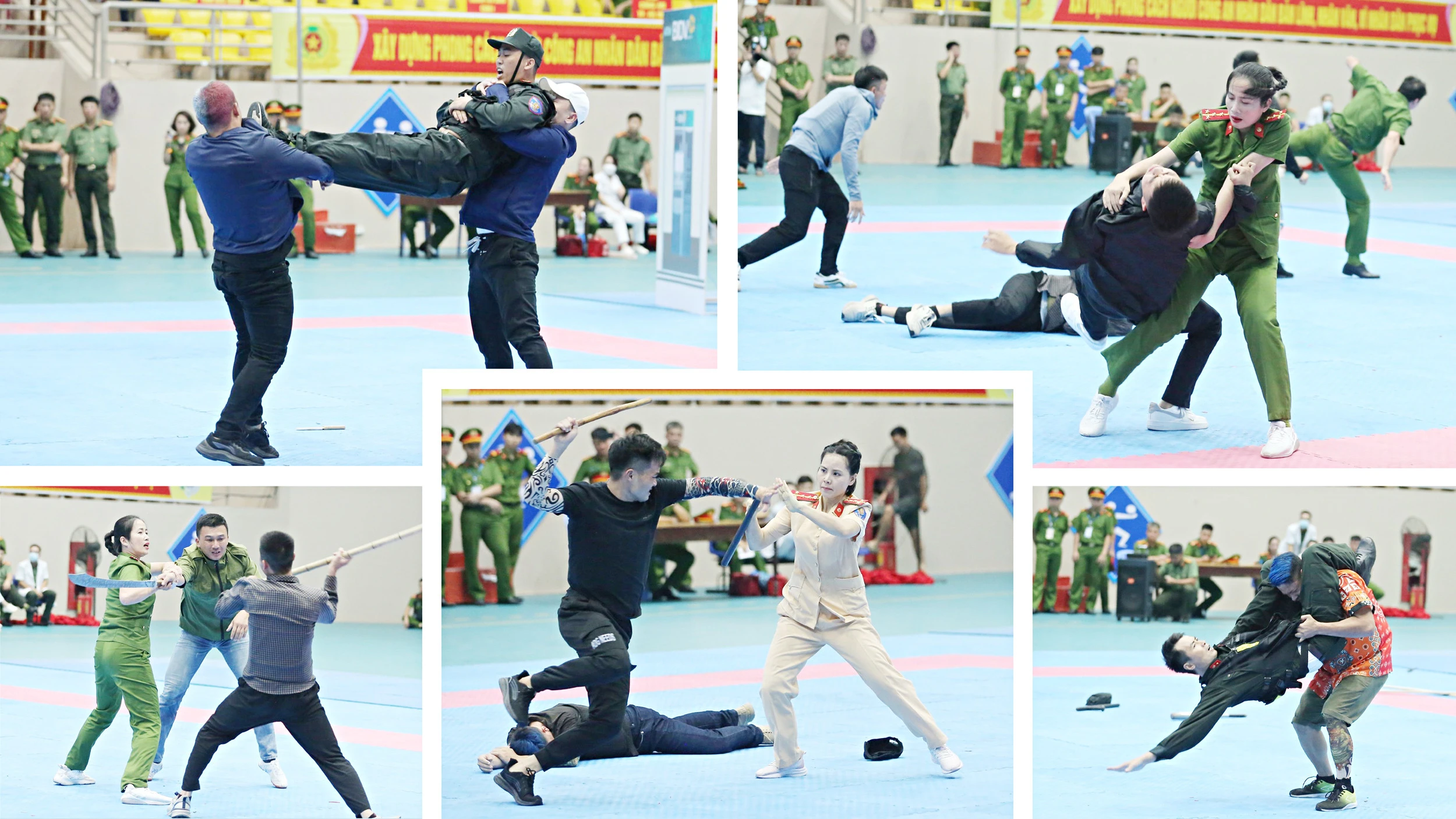 Sôi nổi Hội thi điều lệnh, bắn súng, võ thuật khu vực phía Bắc năm 2022 ảnh 5