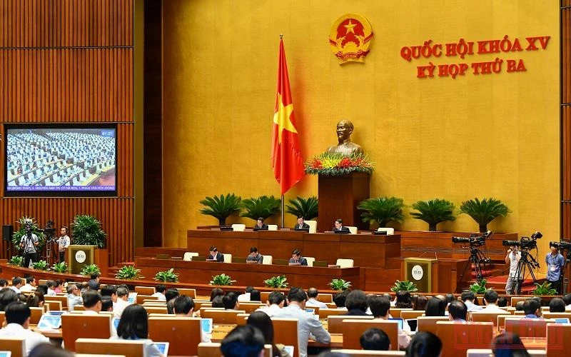 Thông cáo số 15 Kỳ họp thứ ba, Quốc hội khóa XV ảnh 1 Thông cáo số 15 Kỳ họp thứ ba, Quốc hội khóa XV ảnh 1