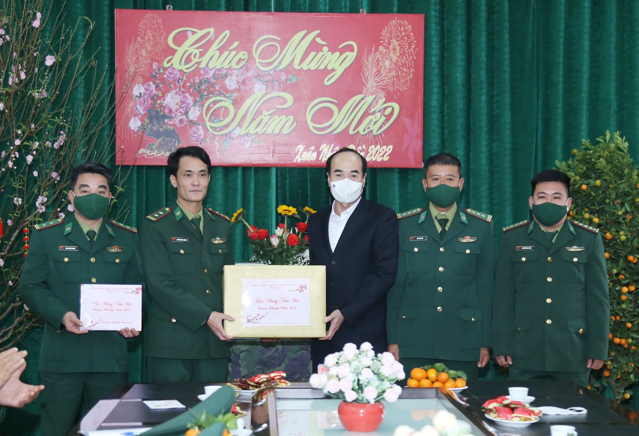 Phó Bí thư Thường trực Tỉnh ủy Vũ Xuân Cường thăm, chúc Tết tại Bảo Thắng ảnh 6