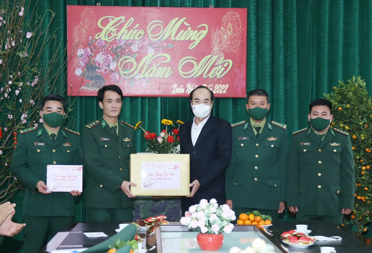 Phó Bí thư Thường trực Tỉnh ủy Vũ Xuân Cường thăm, chúc Tết tại Bảo Thắng ảnh 6