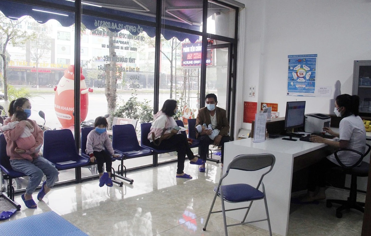 Rất ít trẻ đến tiêm vắc-xin tại các phòng tiêm chủng.