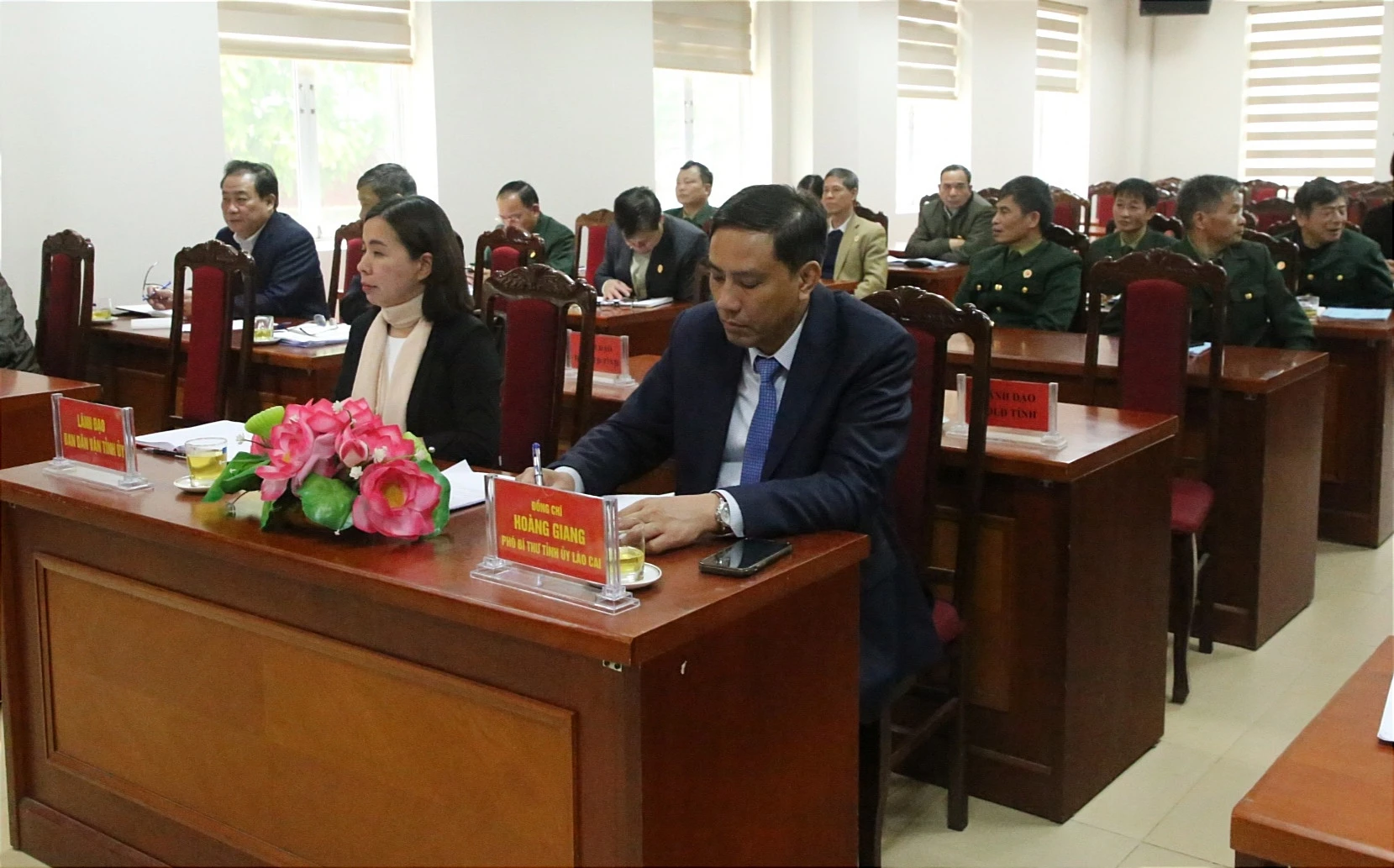 Các đại biểu dự hội nghị.