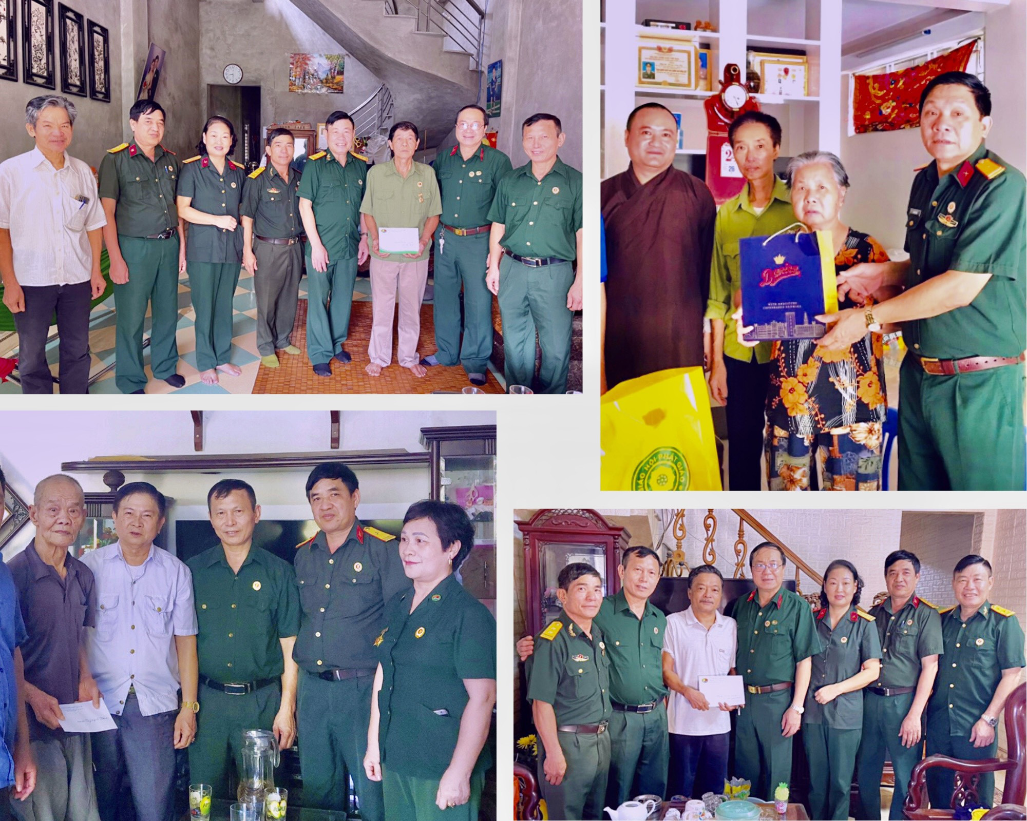 Các cơ quan, đơn vị, địa phương gặp mặt, tặng quà gia đình chính sách ảnh 5