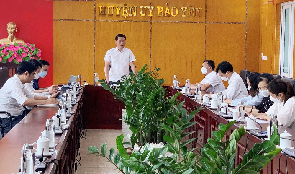 Đảng bộ huyện Bảo Yên chú trọng công tác kiểm tra, giám sát ảnh 1