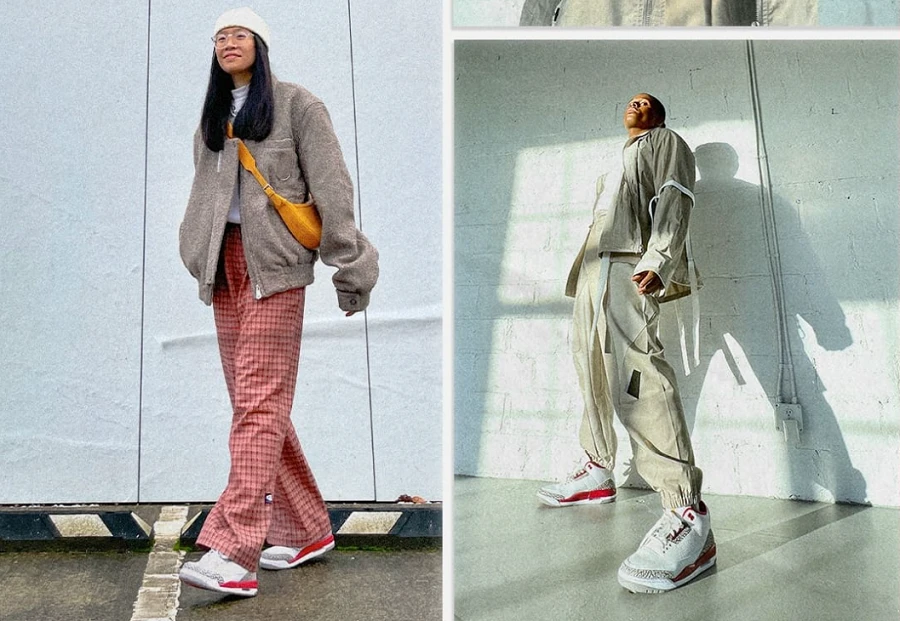 Chia sẻ các cách phối đồ chuẩn đẹp mới nhất với giày Air Jordan 3