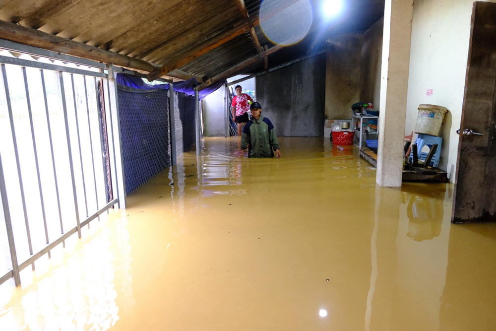 Mường Khương: Khẩn trương khắc phục hậu quả mưa lũ ảnh 1