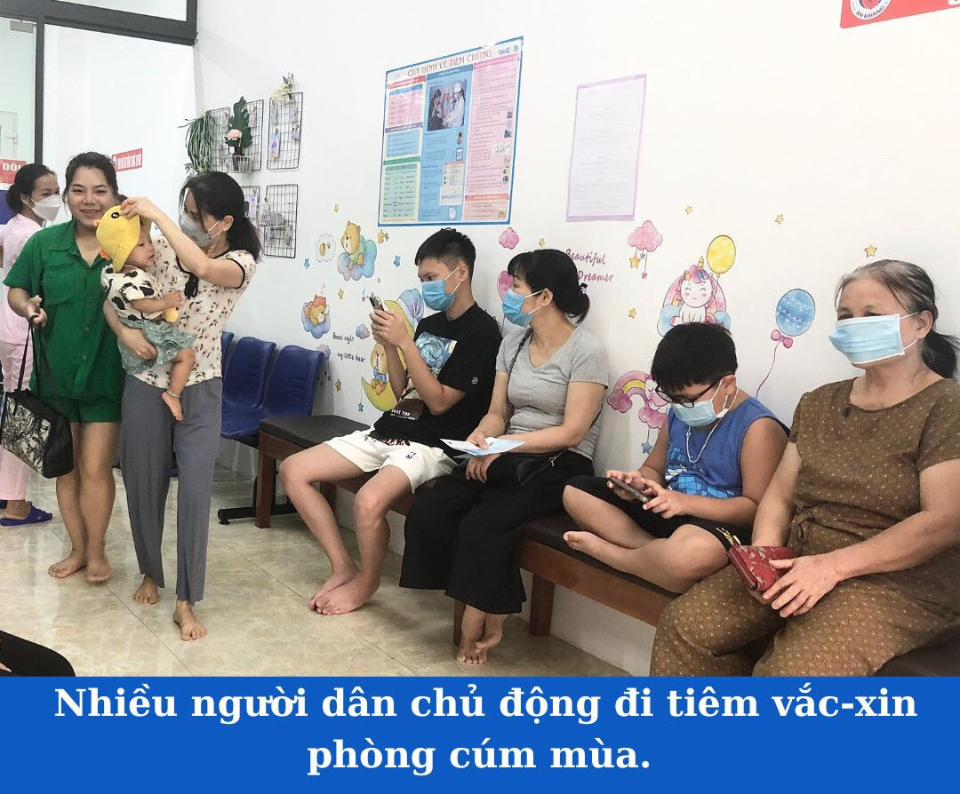 Nhu cầu tiêm vắc-xin phòng cúm mùa tăng cao ảnh 1 Nhu cầu tiêm vắc-xin phòng cúm mùa tăng cao ảnh 1