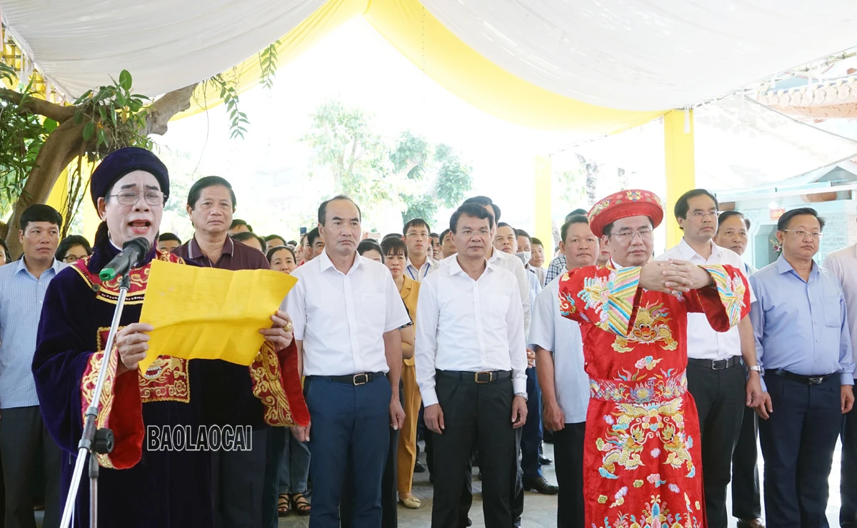 Khai mạc Lễ hội đền Bảo Hà năm 2022 ảnh 6