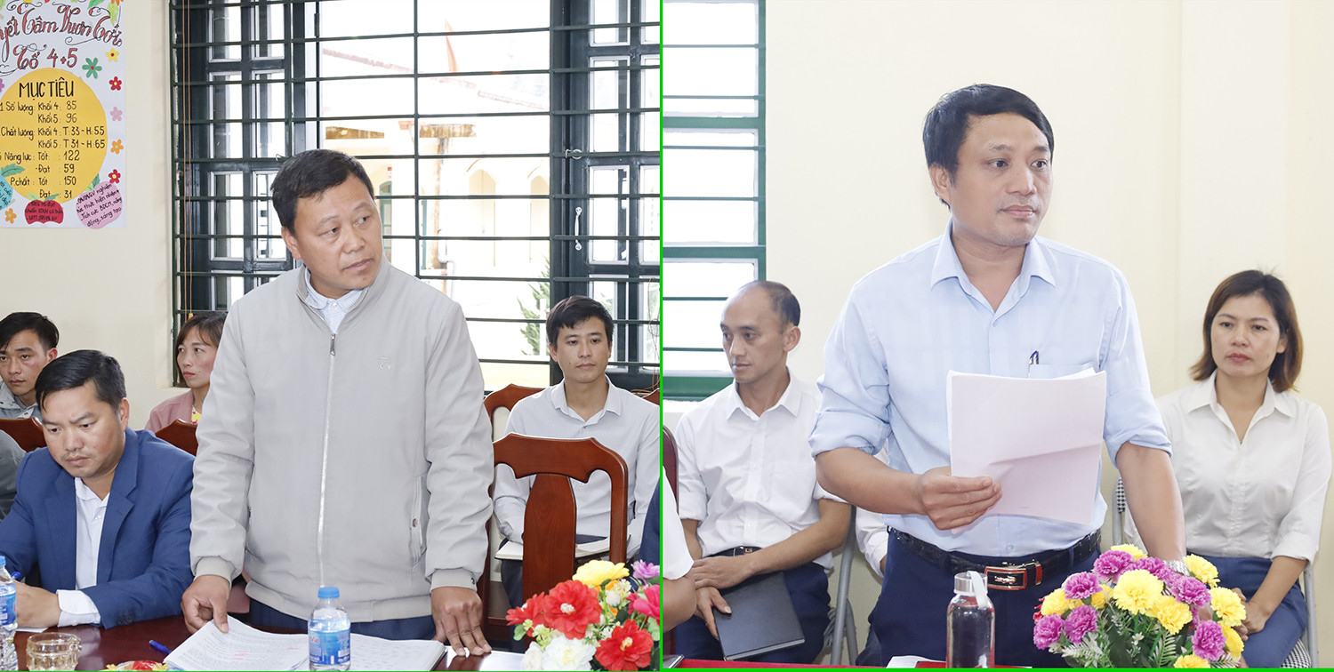 Chủ tịch UBND tỉnh Trịnh Xuân Trường thăm và làm việc tại xã La Pan Tẩn, Tả Thàng (huyện Mường Khương) ảnh 3