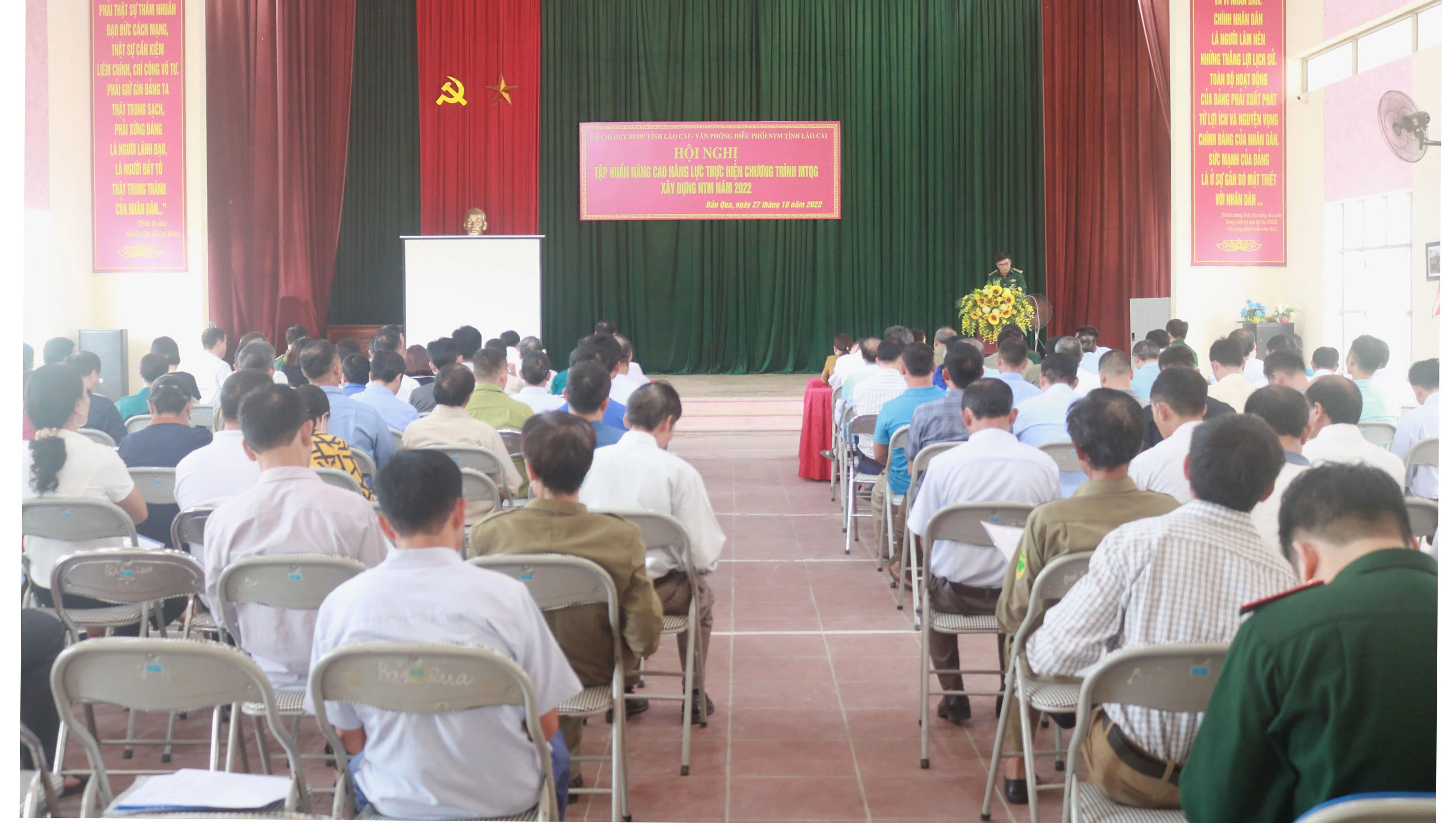 Quang cảnh hội nghị tập huấn.