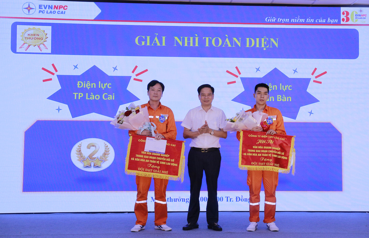 Điện lực Mường Khương giành giải Nhất Hội thi văn hóa doanh nghiệp trong giai đoạn chuyển đổi số ảnh 4