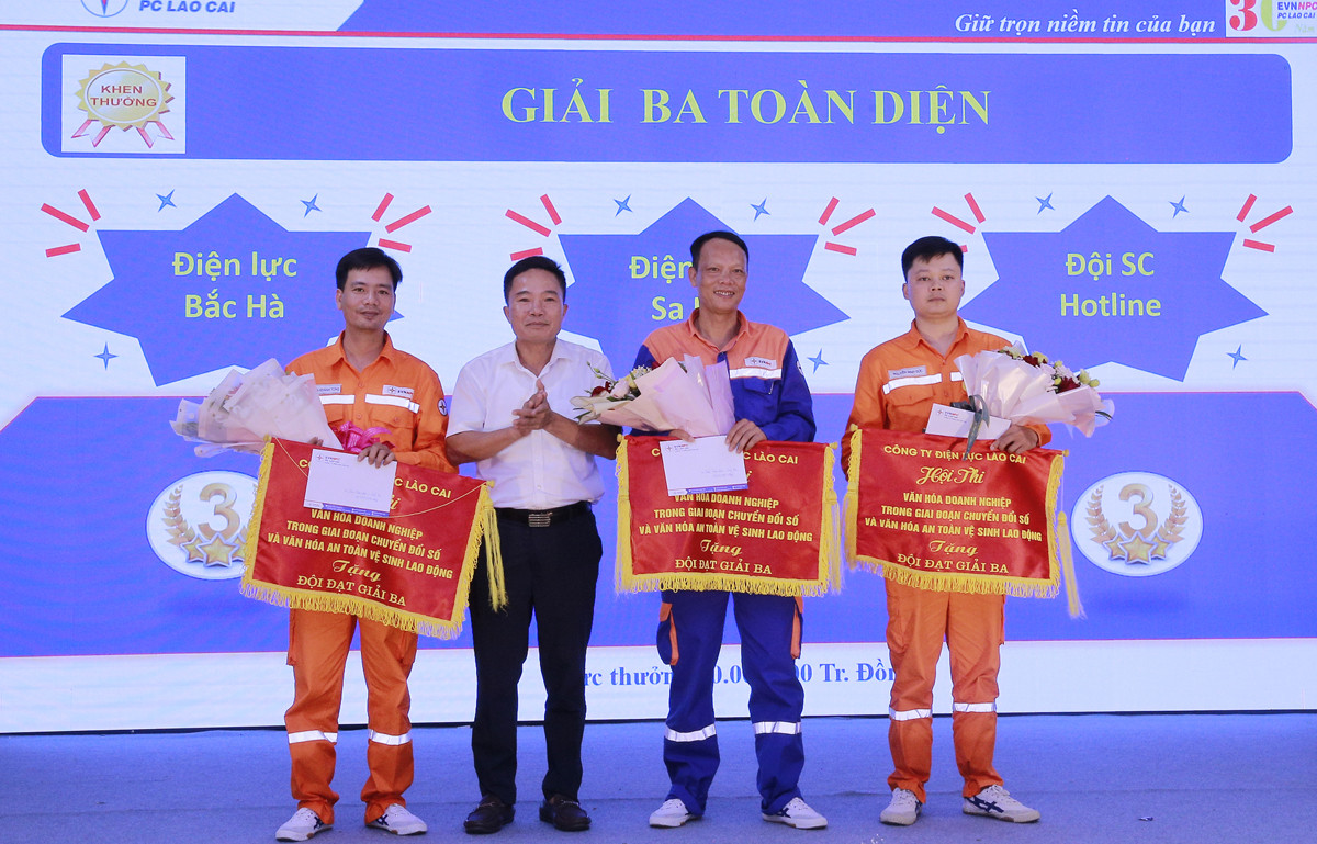 Điện lực Mường Khương giành giải Nhất Hội thi văn hóa doanh nghiệp trong giai đoạn chuyển đổi số ảnh 5