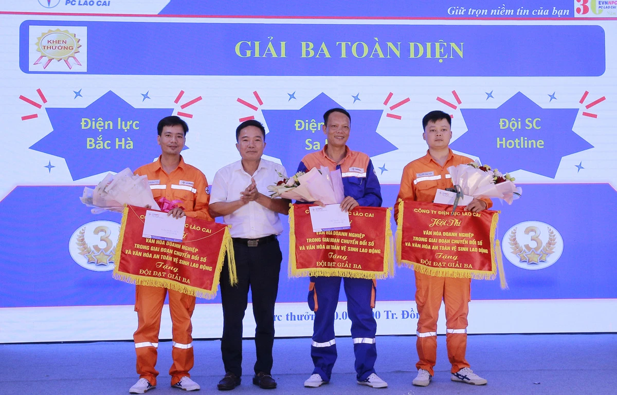 Điện lực Mường Khương giành giải Nhất Hội thi văn hóa doanh nghiệp trong giai đoạn chuyển đổi số ảnh 5