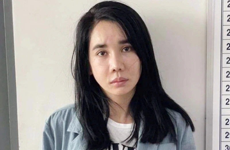 Bị can Lã Kỳ Anh (Ảnh: A.X.).