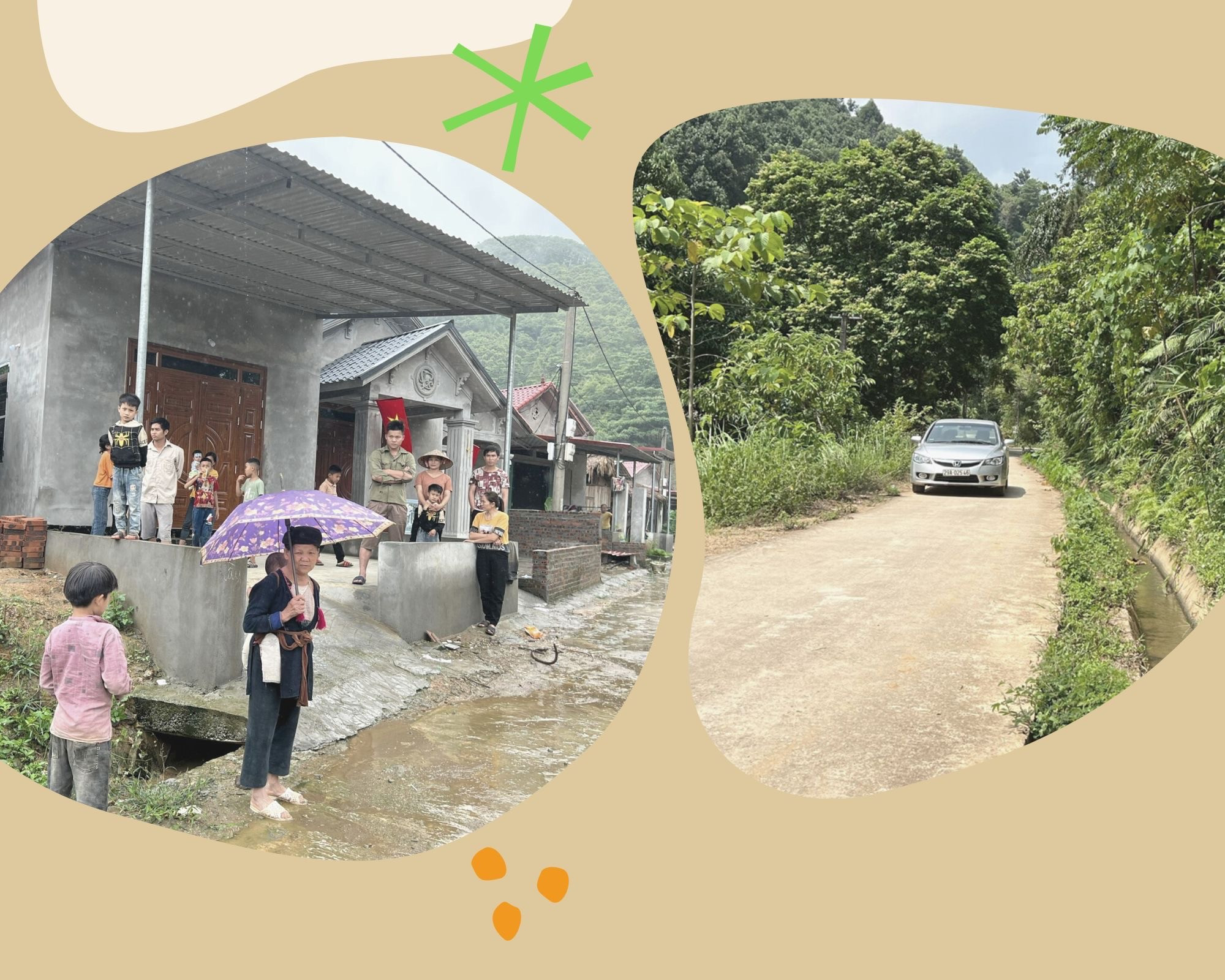 Khởi sắc nông thôn mới Cam Cọn.