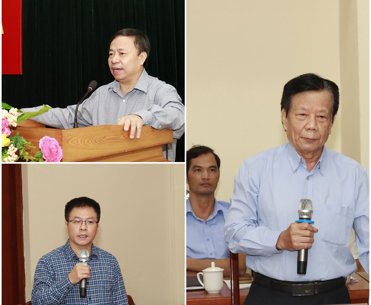 Đại diện các đơn vị thành viên Viện Khoa học Nông nghiệp Việt Nam nêu ý kiến thảo luận. Đại diện các đơn vị thành viên Viện Khoa học Nông nghiệp Việt Nam nêu ý kiến thảo luận.