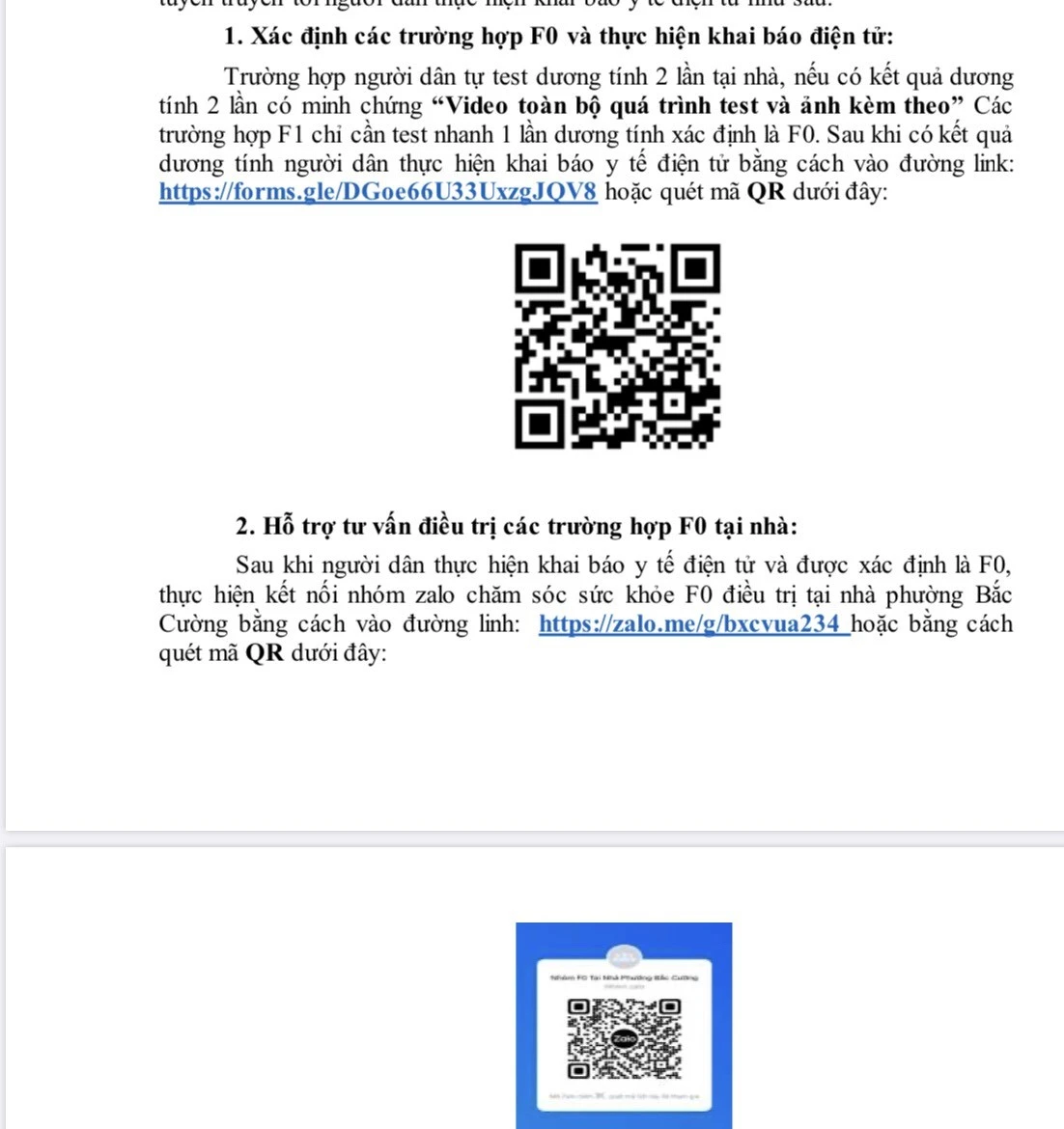 F0 cách ly tại nhà chủ động thực hiện khai báo y tế điện tử ảnh 1