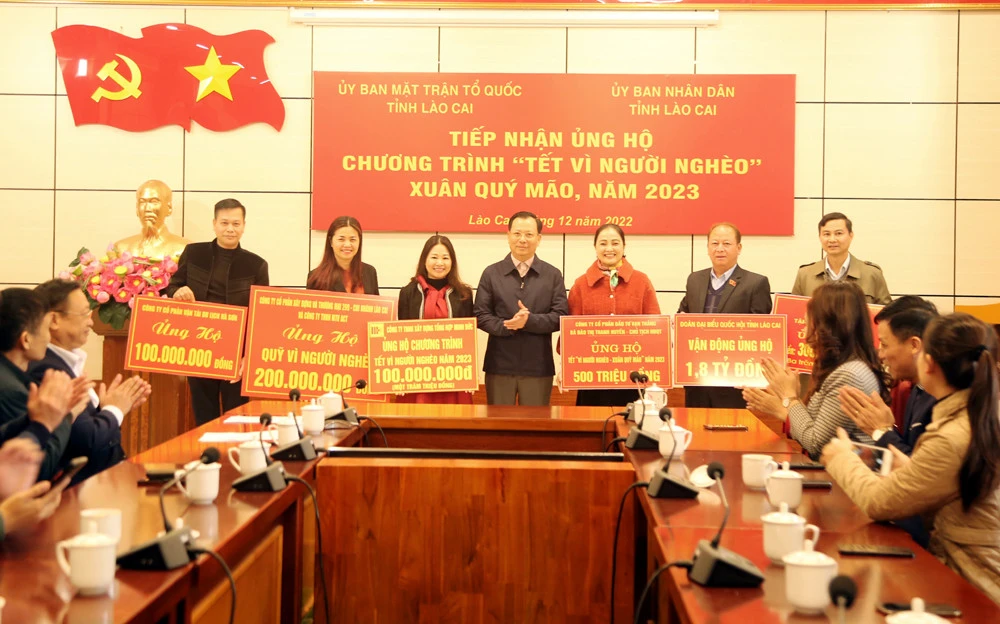 Tiếp nhận hơn 6,5 tỷ đồng ủng hộ "Tết vì người nghèo" xuân Quý Mão, năm 2023 ảnh 3