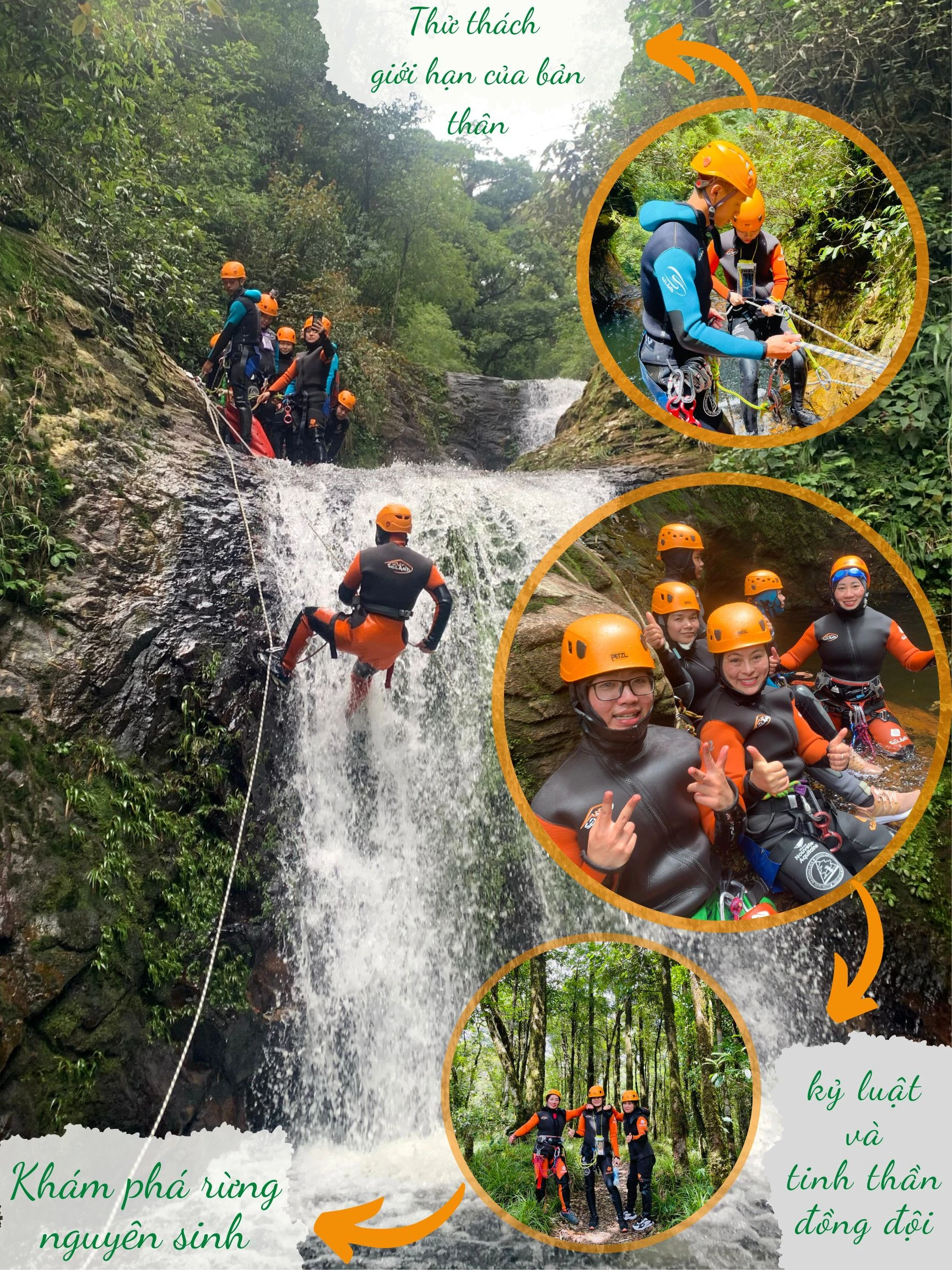 Vượt qua thử thách với trải nghiệm đu dây trượt thác ảnh 1