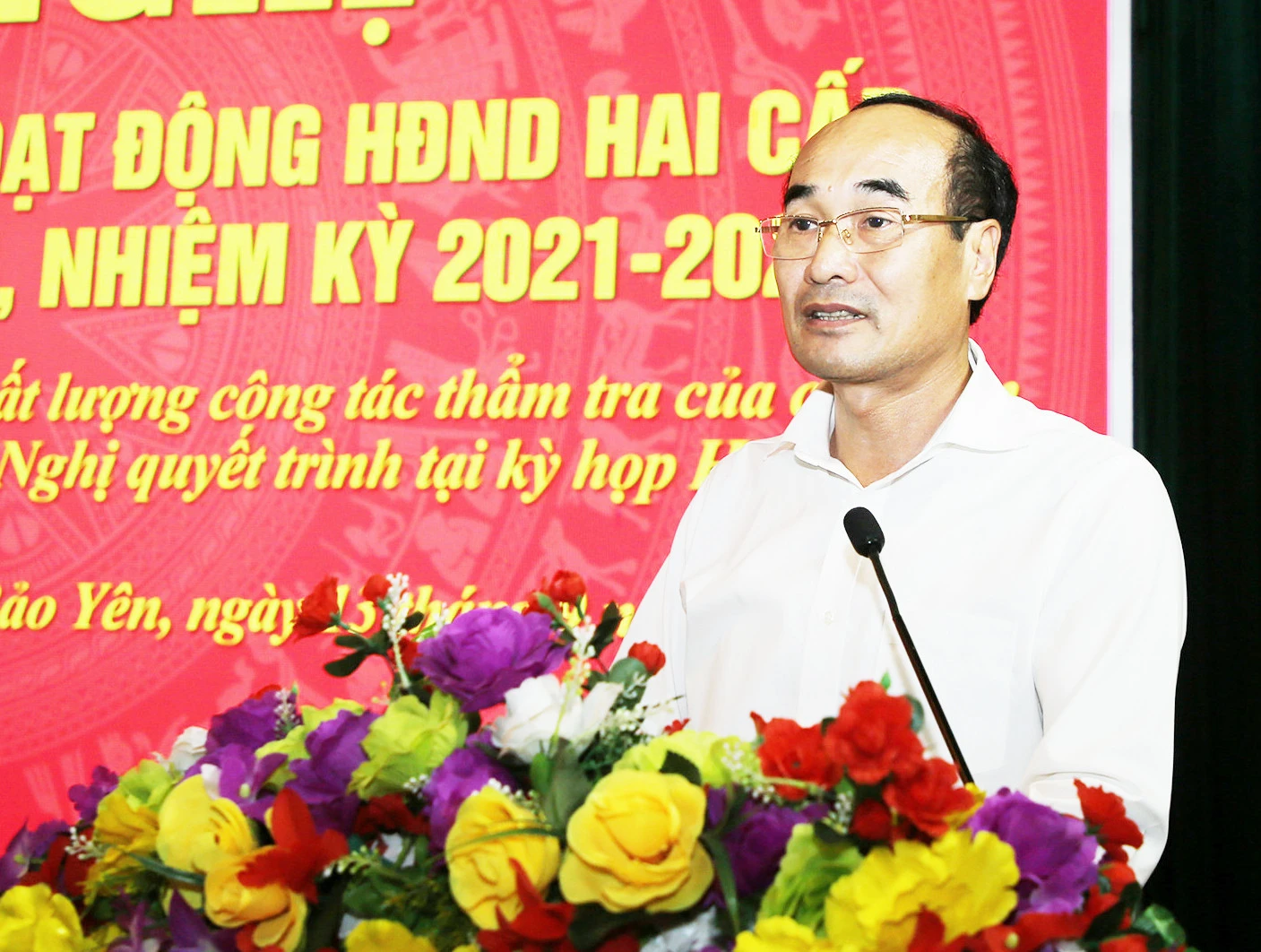 Trao đổi kinh nghiệm hoạt động HĐND hai cấp tỉnh, huyện lần thứ hai, nhiệm kỳ 2021 - 2026 ảnh 8