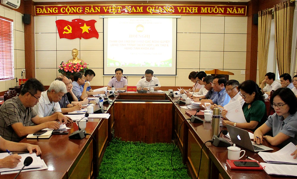 Quang cảnh hội nghị.