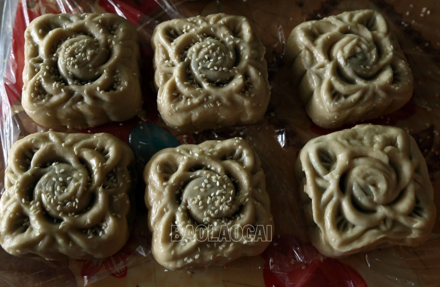 Dẻo thơm bánh trung thu của người Giáy Bát Xát ảnh 3