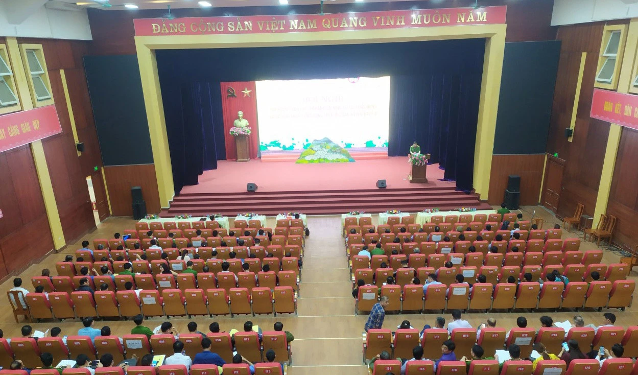 Quang cảnh hội nghị tập huấn.