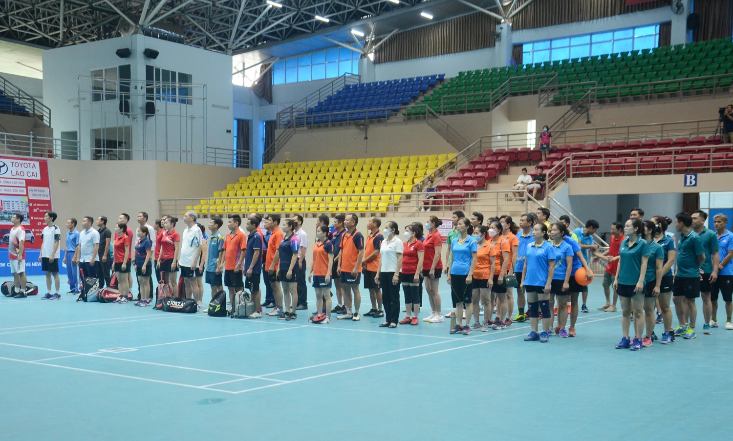 Quang cảnh khai mạc giải. Quang cảnh khai mạc giải.