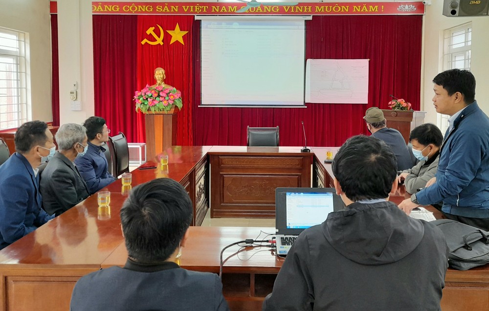 Quang cảnh buổi công bố dự án. Quang cảnh buổi công bố dự án.