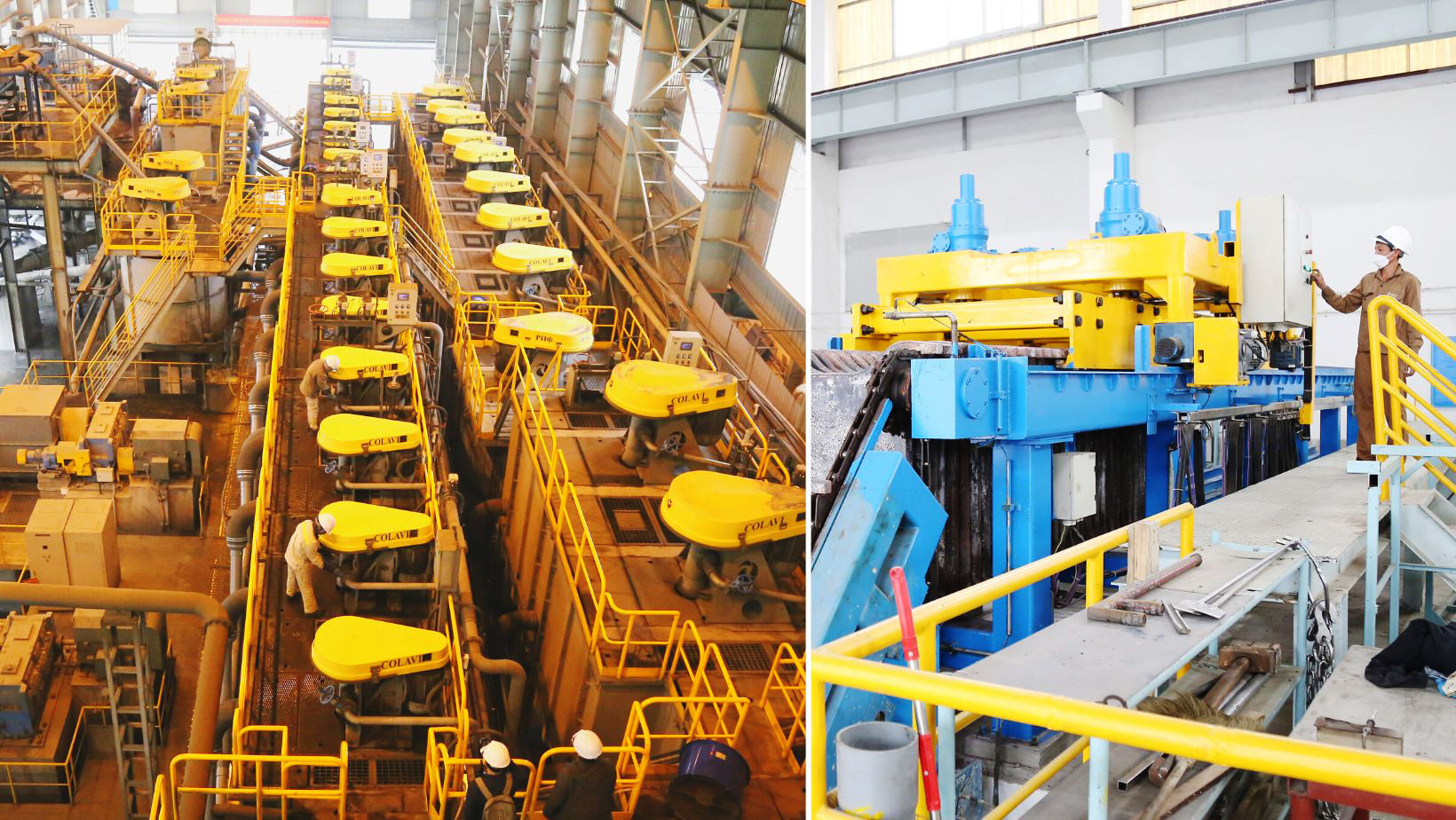 Các doanh nghiệp sản xuất công nghiệp nỗ lực duy trì mạch sản xuất, kinh doanh. Các doanh nghiệp sản xuất công nghiệp nỗ lực duy trì mạch sản xuất, kinh doanh.