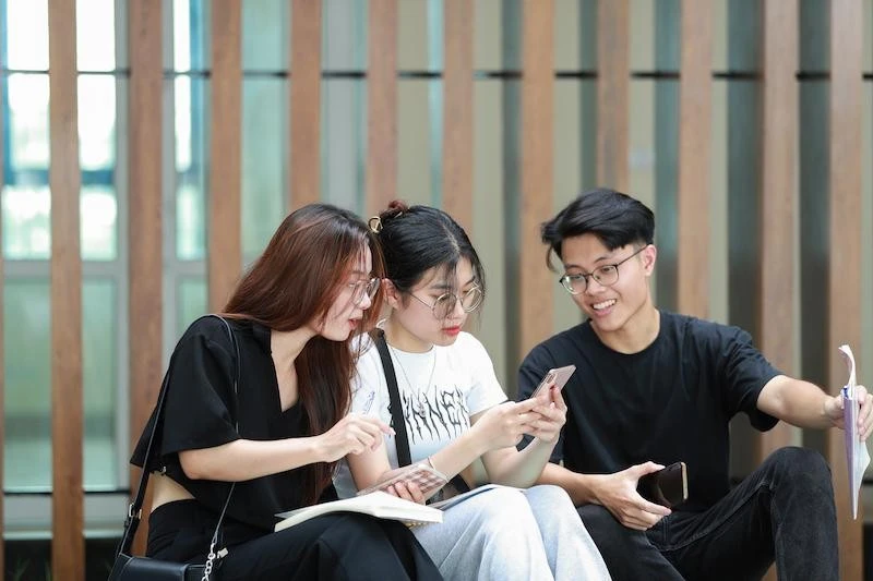 Sinh viên Đại học Quốc gia Hà Nội.