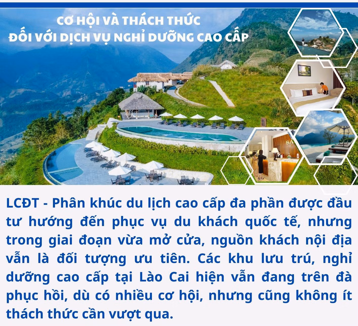 Cơ hội và thách thức đối với dịch vụ nghỉ dưỡng cao cấp ảnh 1